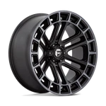 Fuel D720 Heater Matte Black Double Dark Machined Rim: 22X10, 6X139.7/6X5.5, -13 New. Price: $316.00.