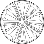 Genuine Infiniti Wheel Alloy D0C005CA3C New. Price: $1458.92.