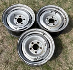 15X7 Steel Wheel Rim 4 Slot 88-95 Chevrolet Chevy 1500 Pickup 5X5 Lug Pattern Used. Price: $150.00.
