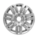 Refurbished 20X8 Metallic Polished Wheel Fits 2007-2009 Lincoln Navigator Remanufactured. Price: $303.96.