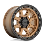 17X9 Kmc KM548 Chase Matte Bronze With Black Lip Wheel 6X5.5 (-12MM) New. Price: $317.70.