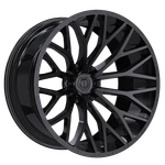 Tis 20X10 6X5.50 -24 566B Gloss Black & Painted Lip Logo Wheel Rim New. Price: $458.00.