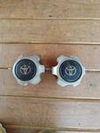 Toyota Land Cruiser FZJ80 Genuine Wheel Center Caps Hub Cover 2PAIR Used. Price: $120.00.