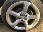 2010-2012 Chevy Camaro 20X9 Rear Spoke Painted Silver Wheel Rim Opt Q9K 951636 Used. Price: $205.00.