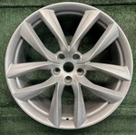 21" X 9" Rear Tesla Model 2018 Silver Factory Alloy Oem Wheel Rim 96561 Remanufactured. Price: $529.71.