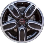 18" Mini Cooper Wheel Rim Factory Oem 86240 2015-2023 Machine Black Remanufactured. Price: $695.00.