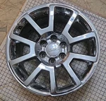 2014-2020 Gmc Sierra Denali Yukon Rim Wheel 20" 20937971 Oem Cap Peeling Chrome Used. Price: $175.00.