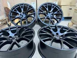 22X10 Wheels Fits Dodge Durango Jeep Grand Cherokee 5X127 Satin Black 22" Set 4 New. Price: $1161.00.