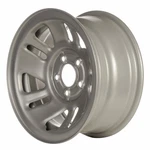 Refurbished Painted Silver Steel Wheel X F87Z1015DC Remanufactured. Price: $146.70.