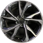 Honda Machined Black Civic Factory Wheel 18X8 2017-2019 Oem Alloy Rim 64108C Used. Price: $149.97.