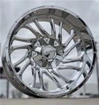 New Rims 22X12 Legion Offroad L2 5X127 5X139.7 Chrome -44ET 87CB. Price: $2259.00.