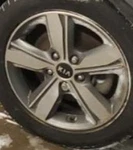 2018 Forte Oe Wheel 16X6-1/2 5 Spoke Kia Used. Price: $167.48.