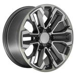 New 2-TONE 18" X 8.5" Alloy Wheel Rim 2019-2021 Gmc Sierra Chevy Silverado 1500. Price: $274.99.