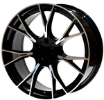 20X8.5/9.5" Staggered Wheels Black Machined For Bmw M340I Sedan 2019 & Up Set New. Price: $1040.00.
