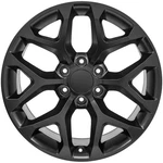 Wheels 24" Replica 24X10 6X139.7 Black 78.1CB (CV98B-24100-6550-24B1) New. Price: $1369.99.