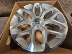 (qty 1) Factory Reproductions FR59 Machined Silver Wheel Rim 22X9 6X139.7 24MM New. Price: $254.20.