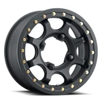 15X6/15X7 Satin Black Wheels Vision Atv 351 Flow 5X4.5 50.6/61.85 (set Of 4) New. Price: $1260.40.