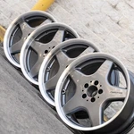 Mercedes 300SL SL320 500SL SL500 18" Inch Rim Oem 1989-2002 Genuine Wheel Set Remanufactured. Price: $3655.32.