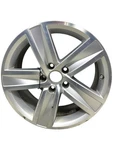 Alloy Wheel Vw Jetta 2008-2014 17X7 Silver 5 Raised Spoke Rim 996880 Used. Price: $170.00.