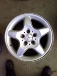 Wheel 163 Type ML320 16X6-1/2 Alloy 5 Spoke Fits 98-99 Mercedes Ml-class 492276 Used. Price: $130.00.