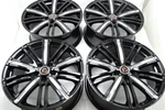 Set Of New Ddr R9 18X8 5X114.3 40MM Black Chrome Inserts 18" Wheels Rims. Price: $859.00.