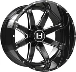 22X12 Hostile H109 Alpha Blade Cut (blk Milled) Wheel 8X180 (-44MM) New. Price: $419.25.
