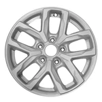 Refurbished 17X7.5 Painted Sparkle Silver Wheel Fits 2023 Jeep Wrangler 95329 Remanufactured. Price: $202.96.