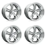 Set American Racing VN615 Torq Thrust Ii 20X10 5X4.75 Chrome Wheels 20" 6MM New. Price: $2560.00.