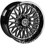 Hardcore HC103 Wicked 26X14 6X135/6X5.5" -76MM Black/milled Wheel Rim 26" Inch New. Price: $602.99.