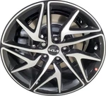 18" Kia Stinger Wheel Rim Factory Oem 70677 2022-2023 Machined Black Remanufactured. Price: $695.00.