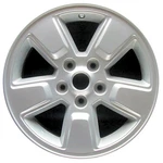 Wheel Rim Jeep Compass Liberty 16 2008-2017 1WK43RXFAA Silver Small Cap Oe 9084 Remanufactured. Price: $160.00.