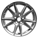 New Machined And Painted Silver Rear Aluminum Wheel 17 X 8.5 42700S2AA91. Price: $279.16.