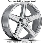 Rev Wheels 652C-2950 Replica Series Iroc 22"X9" Chrome New. Price: $517.15.