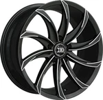 Drastic Style 18" 5X120 Black And Milled Wheels - Set Of 4 New. Price: $764.00.