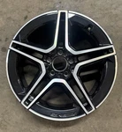 #85695A 19-24 Mercedes C-class "18X7.5" Oe Used Wheel A1774011500 Machined Black. Price: $495.00.