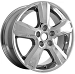 17" New Chrome Clad Replacement Wheel Rim For 2010-2012 Chevrolet Malibu. Price: $449.00.