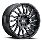 22" Vision 306 Rapier Gloss Black Milled Spoke 22X10 Wheel 5X5 (5X127) -19MM Rim New. Price: $374.02.