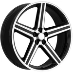 Performance Replicas PR148 Iroc 20X8 5X4.75 +0 Black/machined Wheel Rim Inch New. Price: $324.99.