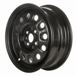 Refurbished 15X6 Painted Black Wheel Fits 2001-2003 Mazda Protege 560-64839 Remanufactured. Price: $88.96.