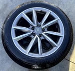 Acura Rdx 19X8J 5 V Spoke Aluminum Alloy Wheel Rim W/tire (ONLY#1) 19-24 #109782 Used. Price: $200.00.