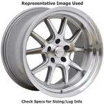 Rev Wheels TTR19-8116160 Rocket Racing Attack 18"X11" Titanium New. Price: $849.95.