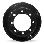 New Wheel For 2019-2025 Chevrolet Silverado 4500 19.5 Inch Black Steel Rim. Price: $239.72.