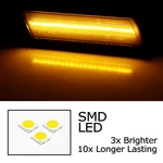 Euro-spec Smoked Lens Full Led Fender Side Marker Lights For Bmw E30 3S E28 5S New. Price: $30.09.