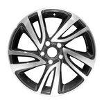 Refurbished 18X7.5 Machined Black Metallic Wheel Fits 2017-2019 Subaru Legacy Remanufactured. Price: $205.96.