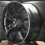 Mflow MFR4 19X9.5 5X100 +35 Offset Matte Black Spokes Machine Tip Wheels New. Price: $949.00.