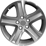Refurbished 17X6.5 Machined Silver Wheel Fits 2006-2009 Suzuki Grand Vitara Remanufactured. Price: $177.96.