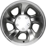New 15X7 Inch Aluminum Wheel Rim Spoke Machined Fits 98-05 Gmc Jimmy. Price: $115.57.