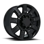Factory Reproductions Fr 276 Gmc AT4 2500 20X8.5 8X180 ET47 Gloss Blk (qty Of 4) New. Price: $1120.00.