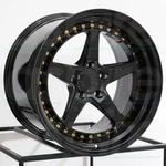 One 18X8.5 Aodhan DS05 DS5 5X114.3 35 Black Wheel Rim 73.1 New. Price: $249.75.