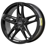 19" Audi Q5 Wheel Rim Factory Oem 58919 2013-2017 Gloss Black Remanufactured. Price: $395.00.